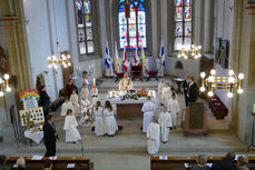 1. Heilige Kommunion in St. Crescentius (Foto: Karl-Franz Thiede)